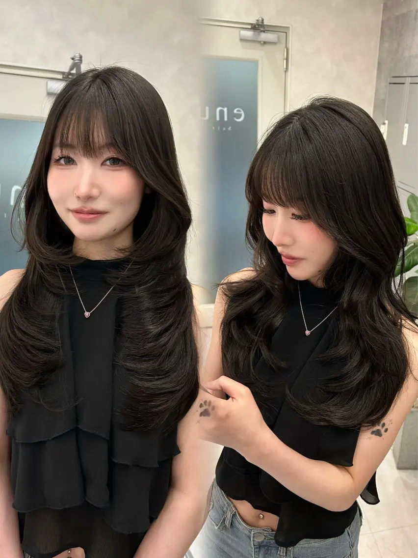 カラー ヘアカラー 透明感カラー/梅田 ⭐️seina⭐️のヘアスタイル