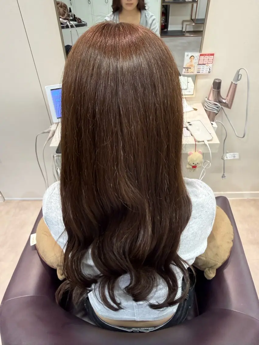 ロング ヘアカラー 横浜/カラー/トリー トメント🥣のヘアスタイル