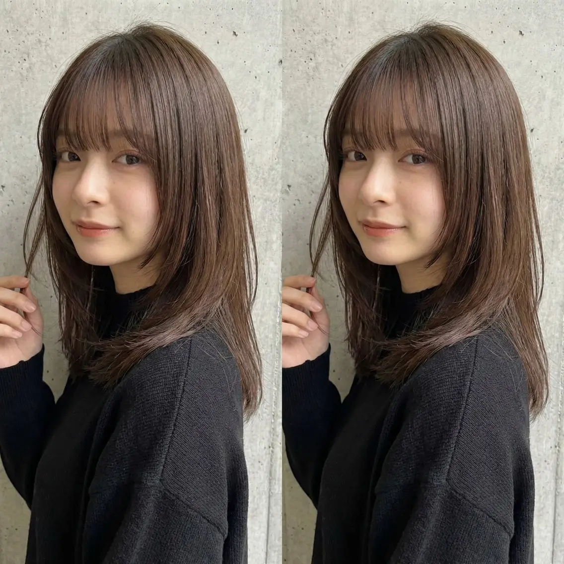 ミディアム レイヤーカット ✨メンズパーマ✨ 沼尾隆一のヘアスタイル
