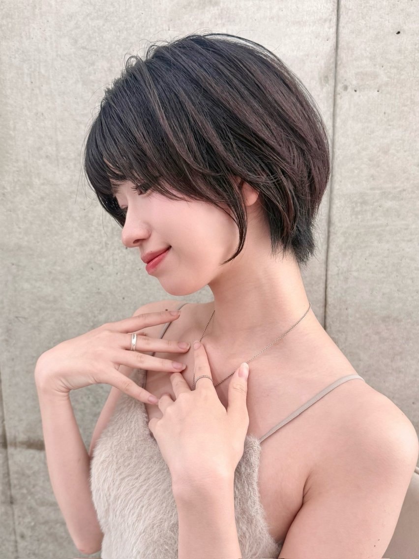 ショート カット ヘアカラー トリートメント 🎀髪質改善/透明感 /村松優斗🎀のヘアスタイル
