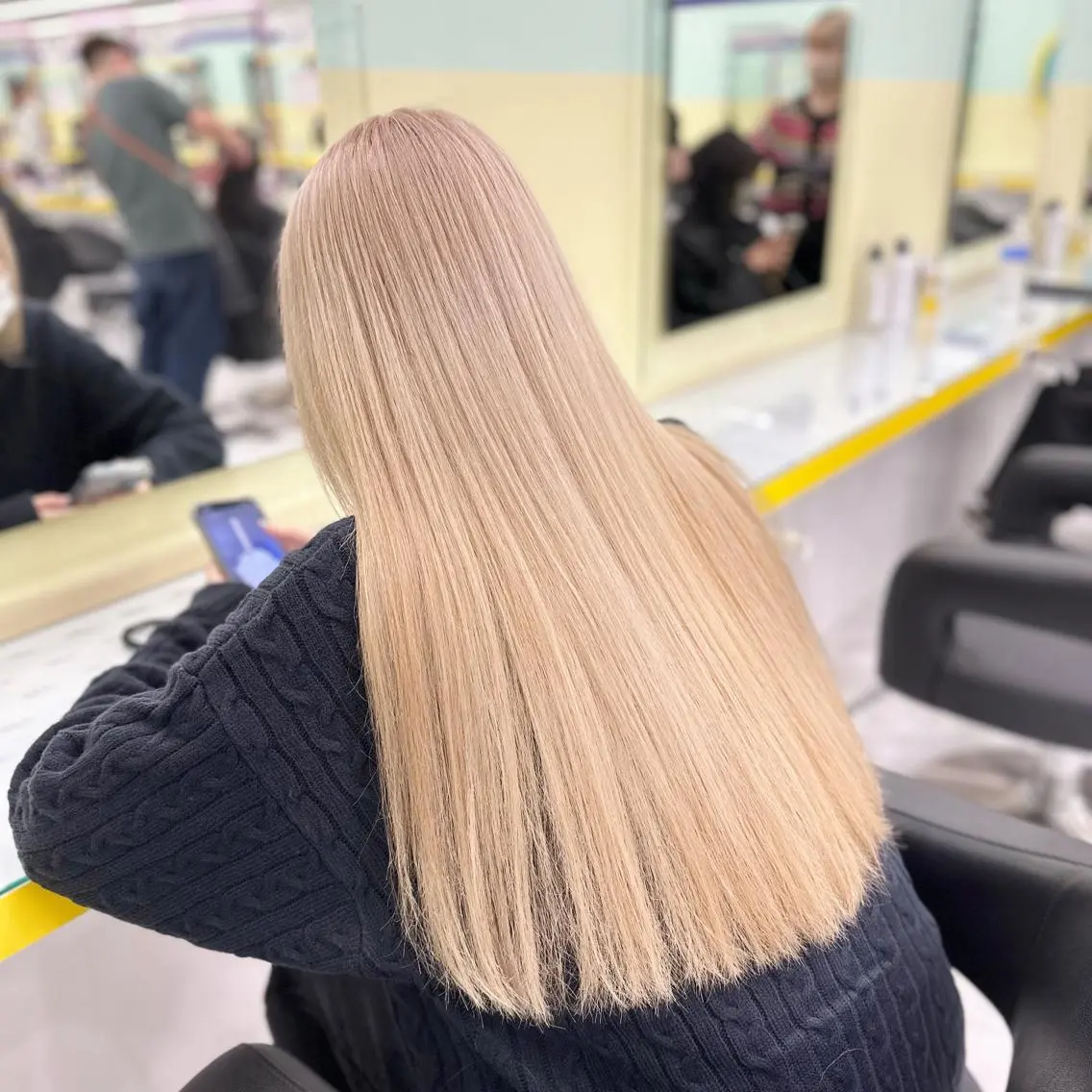 ロング ヘアカラー トリートメント 🫧ブリーチ特化 大塚一真🫧のその他イメージ