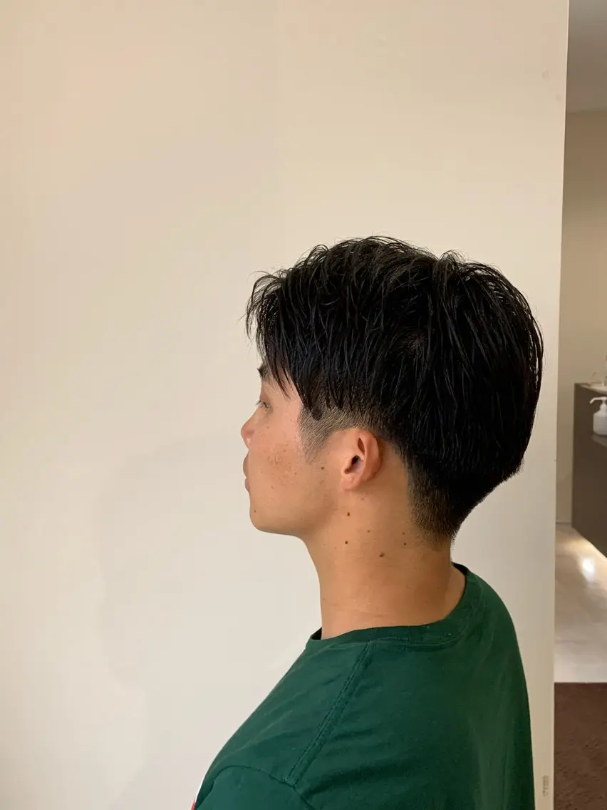 メンズ センターパート マッシュ カット FRAME/中田 早紀のヘアスタイル