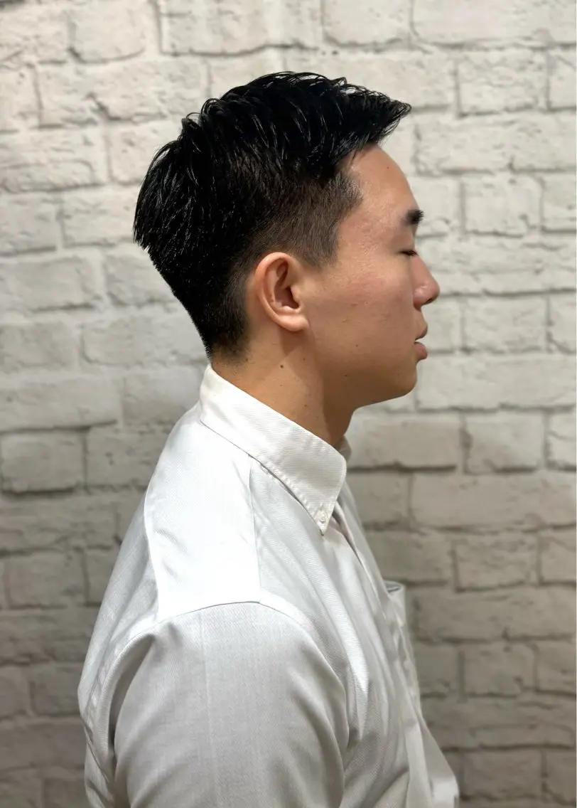 ショート メンズ カット ヘアカラー 💈メンズカット 💈河野透和のヘアスタイル