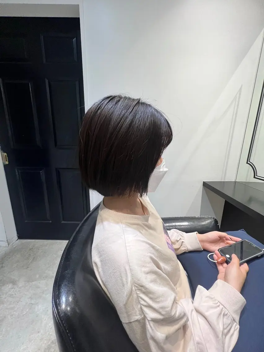 ショート パーマ TR付きカット無料✨ ✨いのうえもなみのヘアスタイル