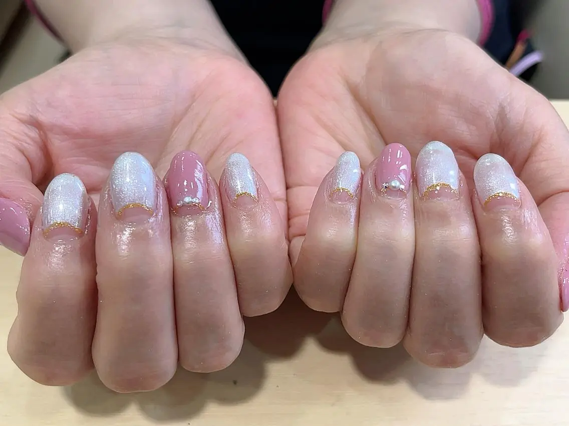 ネイル ハンドネイル ハンドケア あおやぎ ゆきこのネイルデザイン