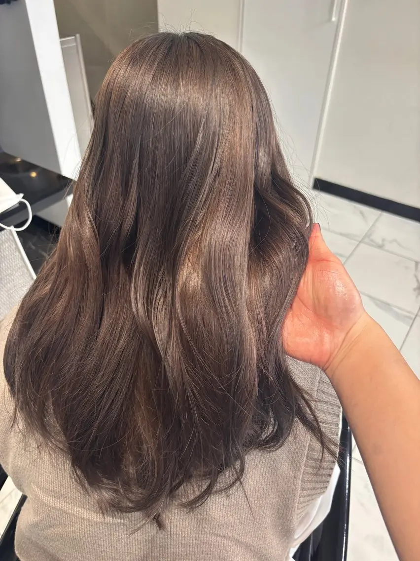 ロング カラー 透明感カラー トリートメント 玖須 綾音 /柔らかい海外ヘア♡のヘアスタイル