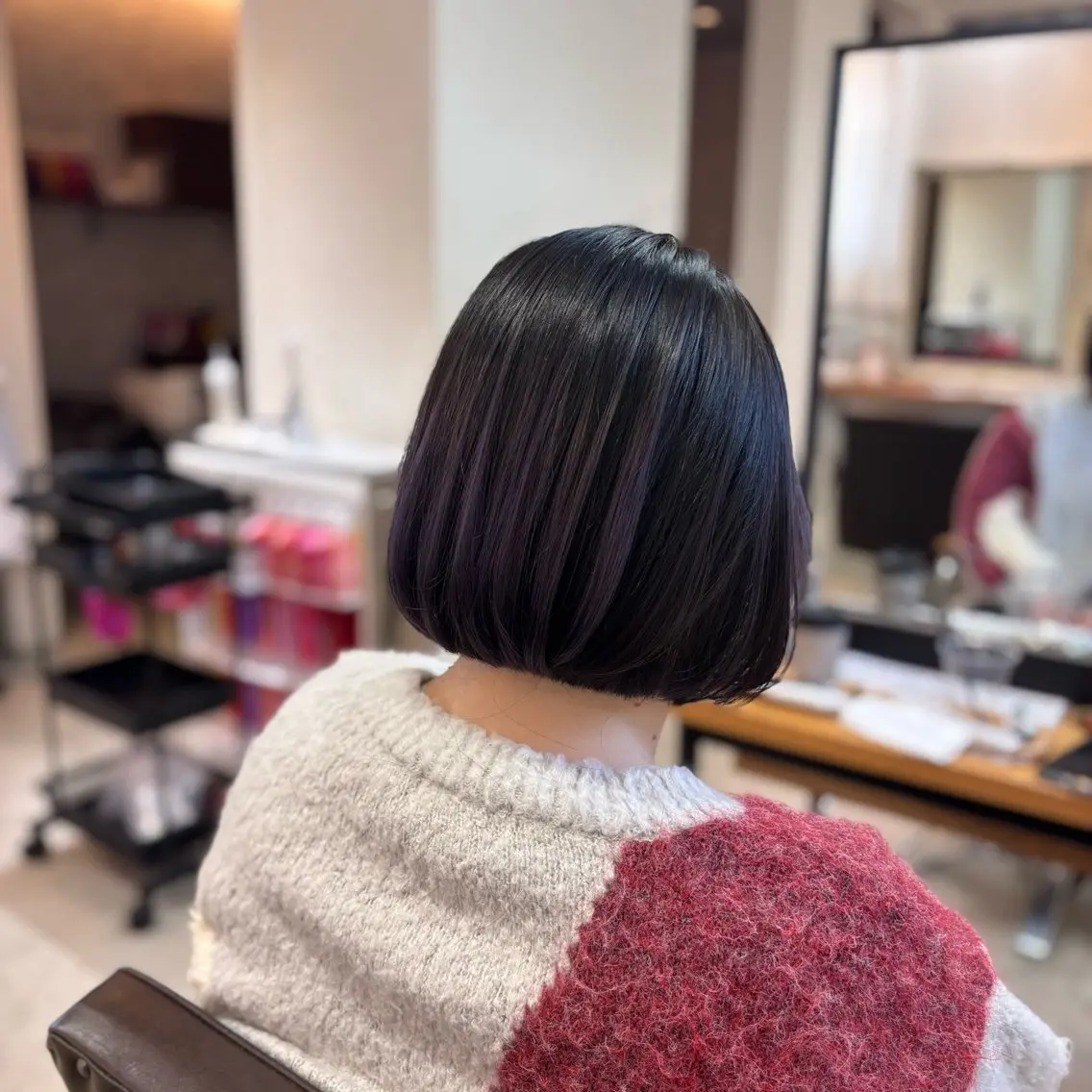 ショート カット ヘアカラー rink / 髪質改善✖️レイヤーのヘアスタイル