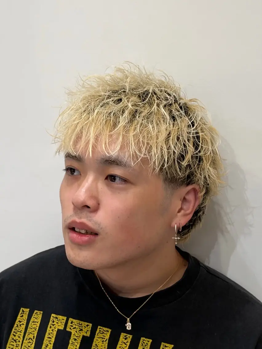 ミディアム メンズ 丸田 恭平のヘアスタイル