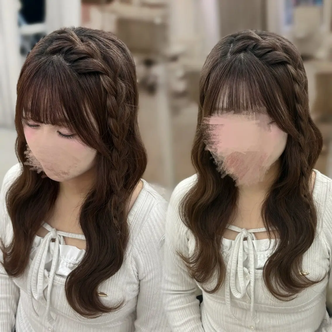 ヘアセット カラー・髪質改善🫧 COCO  ほのかのヘアスタイル