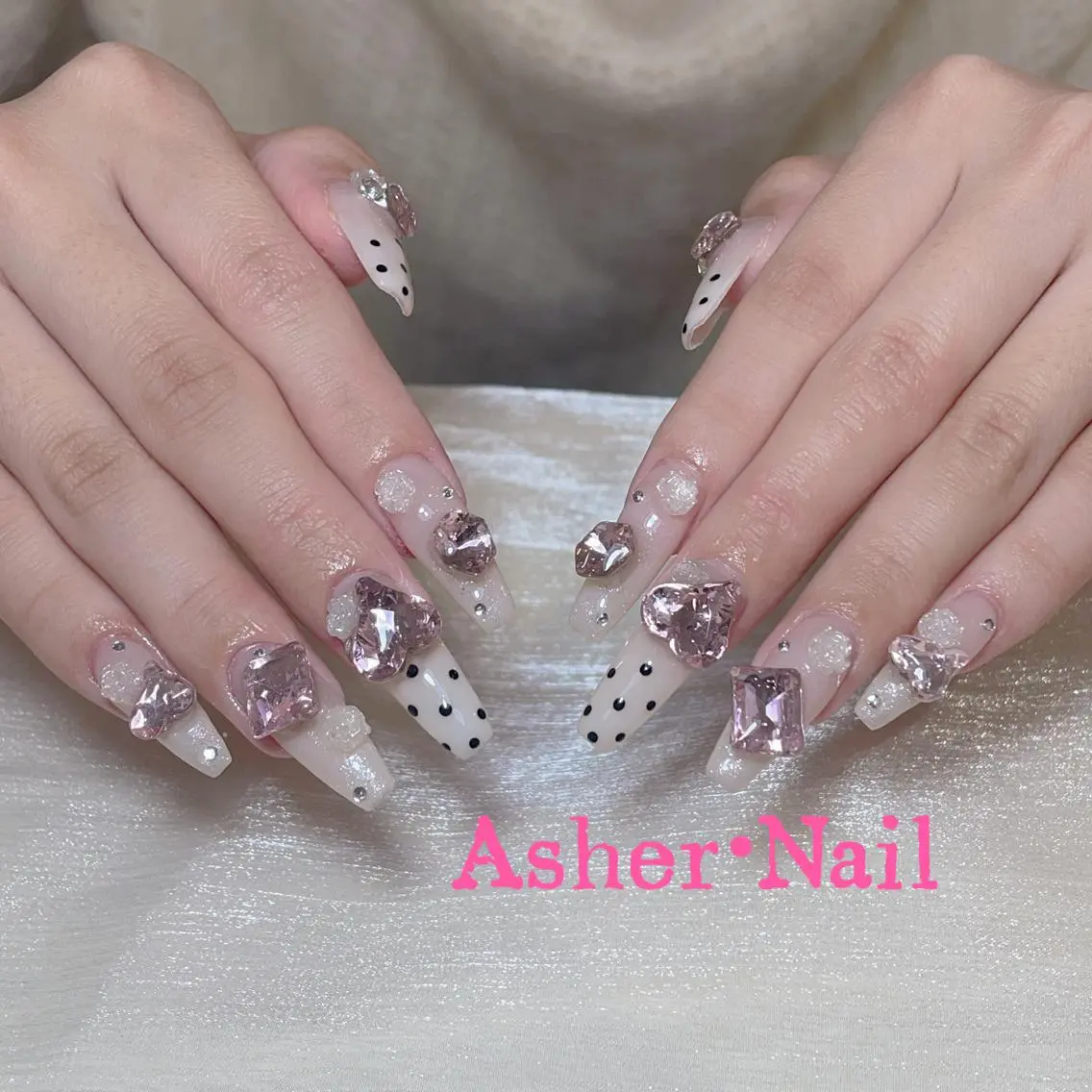 ネイル ハンドネイル ハンドケア Asher-Yuki 🍁のネイルデザイン