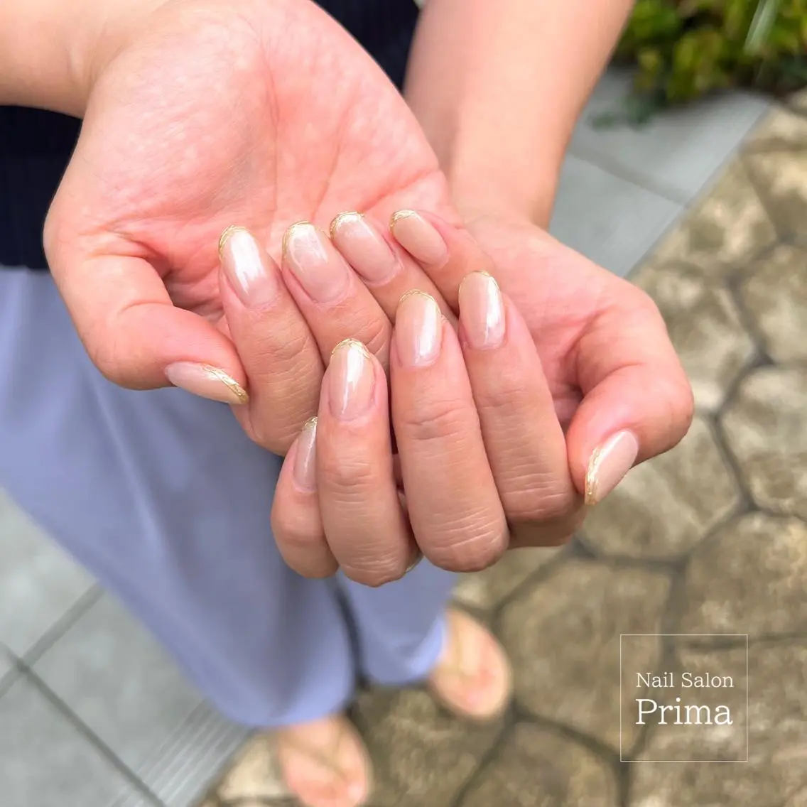 ミディアム ネイル SalonPrima 西院Nail&Eyeのネイルデザイン