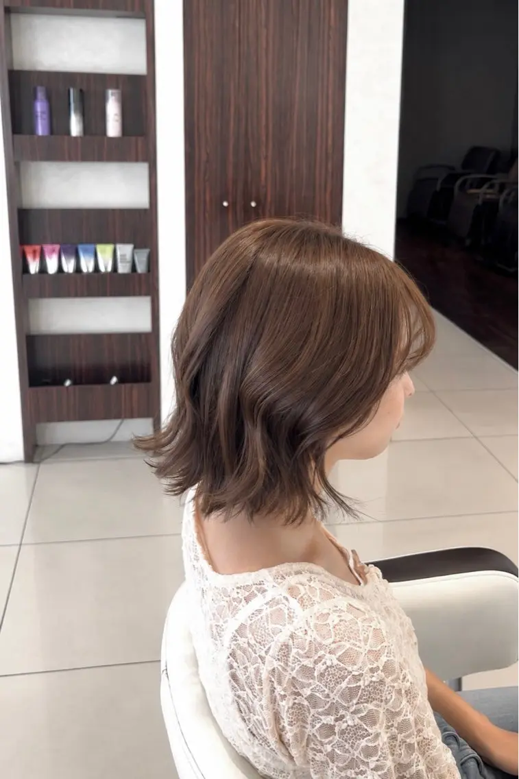 ミディアム ヘアカラー トリートメント earth甲府昭和店 🌷ゆめのヘアスタイル