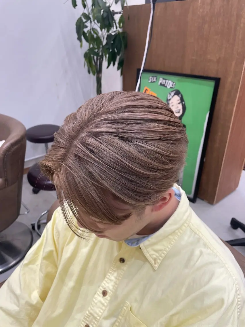 【2.3回目限定！！】cut＋ケアw color(ブリーチ込み)＋TRの写真