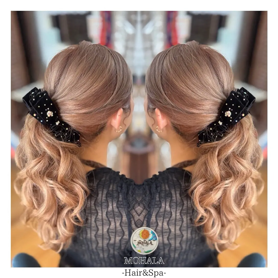 ロング ヘアアレンジ Yamauchi natsumiのヘアスタイル