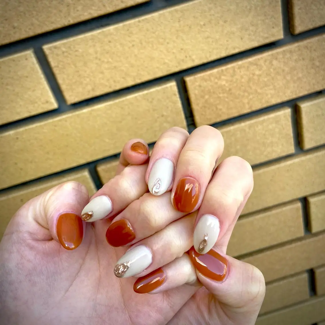 ネイル オーロラネイル カジュアル ジェルネイル ラメ(グリッター) マグネットネイル MH Nailのネイルデザイン