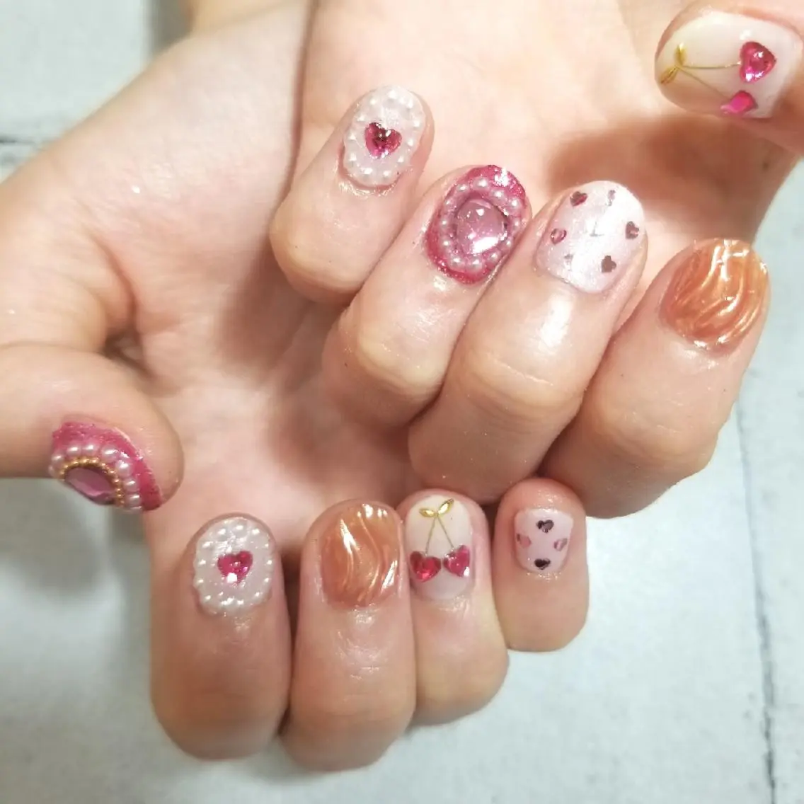 ネイル アートネイル nijiiro🌈 サトウのネイルデザイン