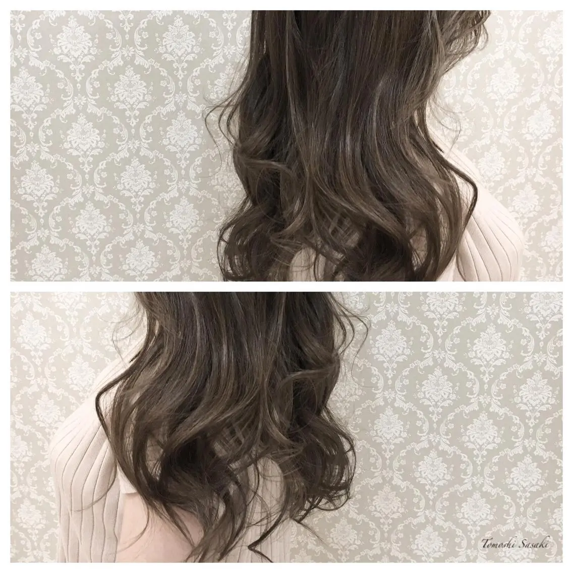 カラー アッシュ ササキ トモシのヘアスタイル