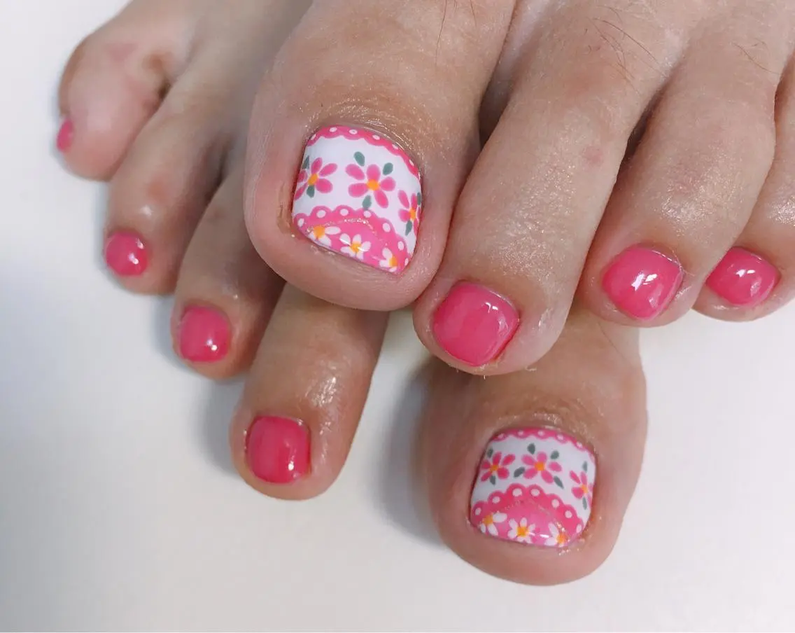 ネイル フットネイル Emu Nailのネイルデザイン
