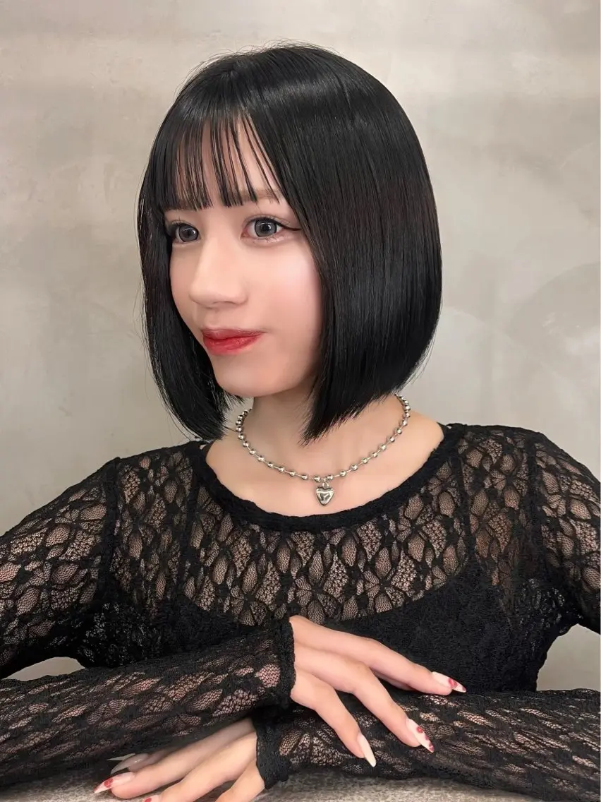 ショート カラー パーマ ヘアアレンジ ボブ 縮毛矯正 大宮🎨高明度/カラ ー/髪質改善/ハルのヘアスタイル
