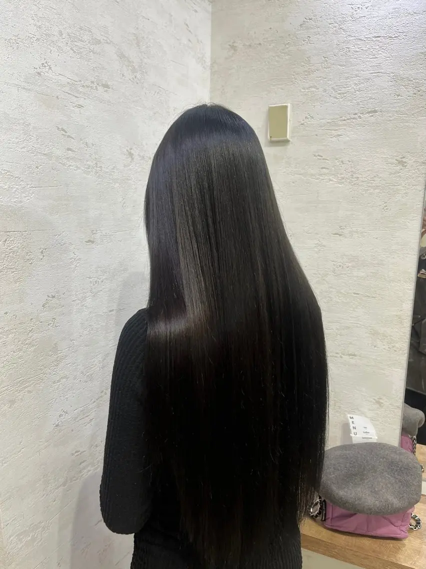 ロング カラー ヘアカラー 杉田 涼のヘアスタイル