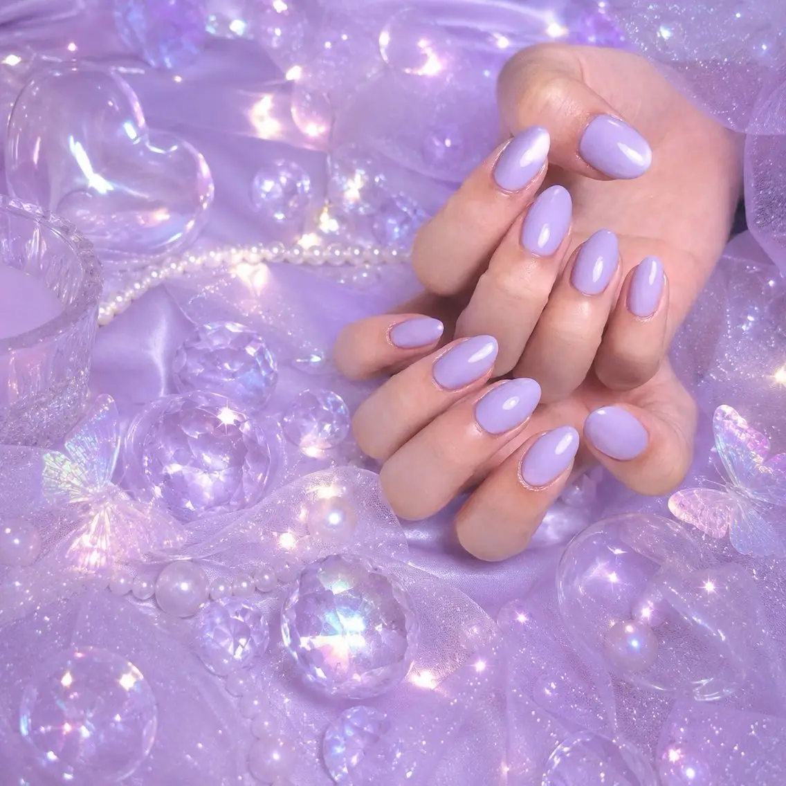 フィルイン🩵ワンカラーコース(パラジェルも🆗)💅オフ込みの写真