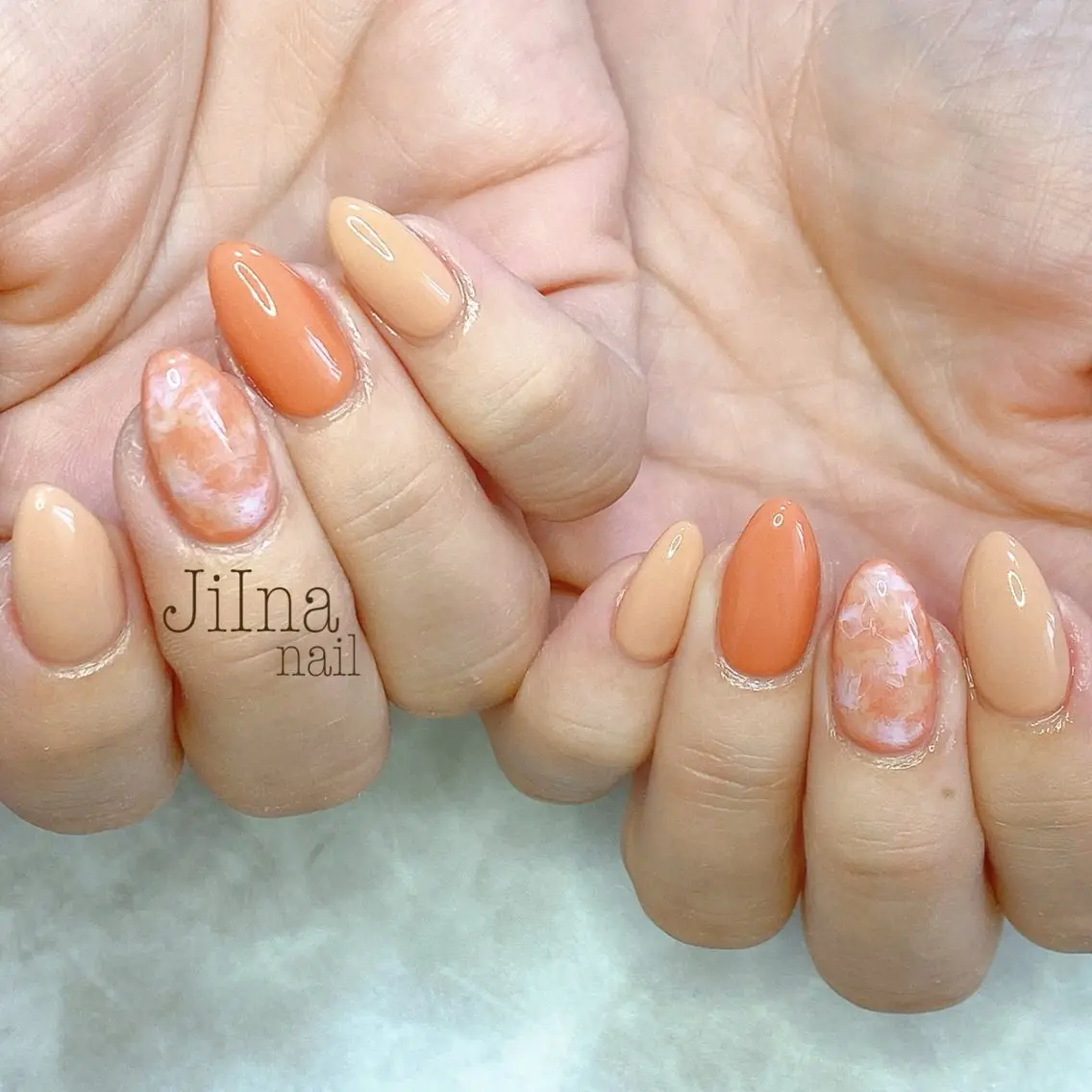ネイル 持ち込み JiIna nailのネイルデザイン