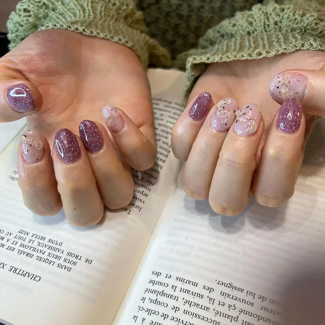 ネイル ハンドネイル nailsalon ULLのネイルデザイン