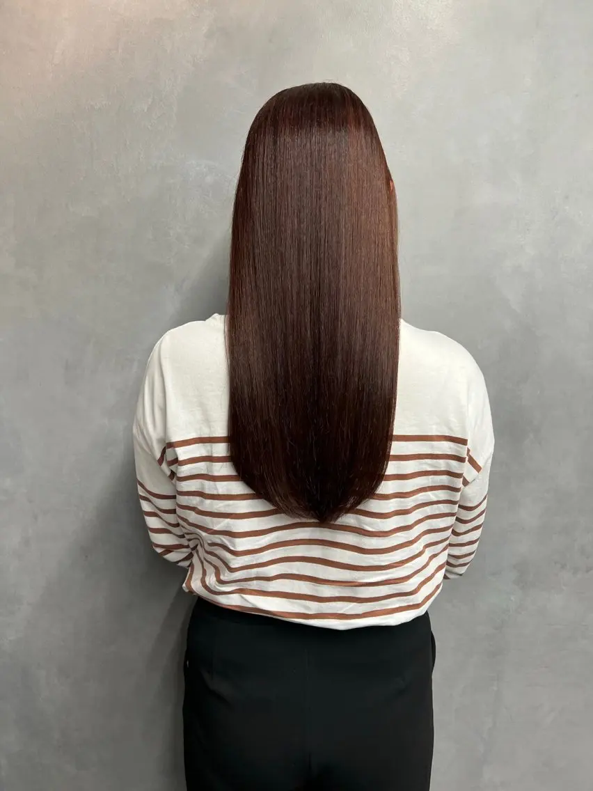 ロング カラー カット ヘアカラー 縮毛矯正 新井翼/銀座 メンズお任せくださいのヘアスタイル
