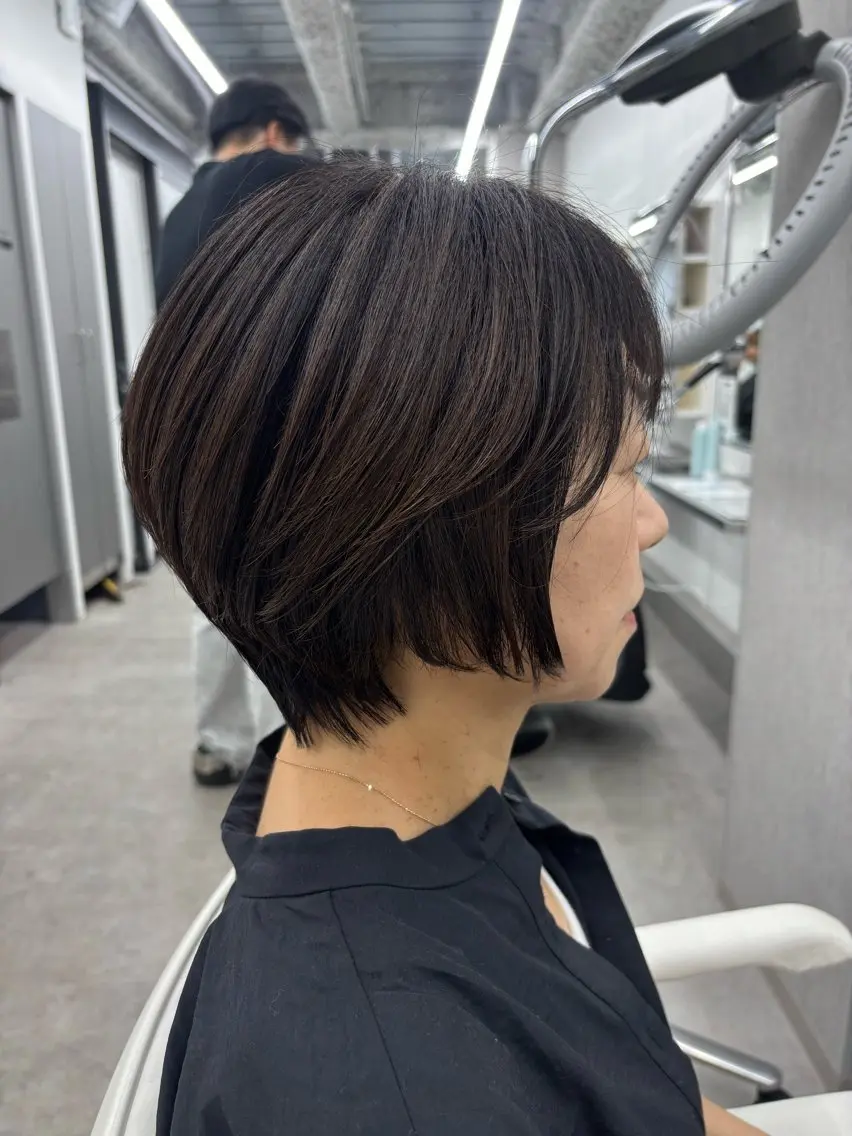 ショート ショートヘア カット 関山浩平ショート /ボブ/ヘアセットのヘアスタイル