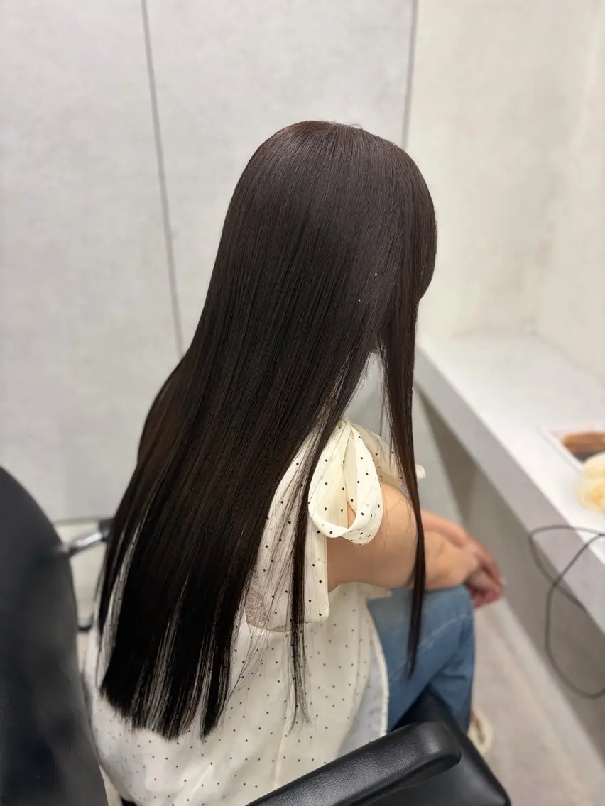 ロング ヘアカラー ルナ𓆩☾𓆪 透明感/垢抜けカラーのヘアスタイル