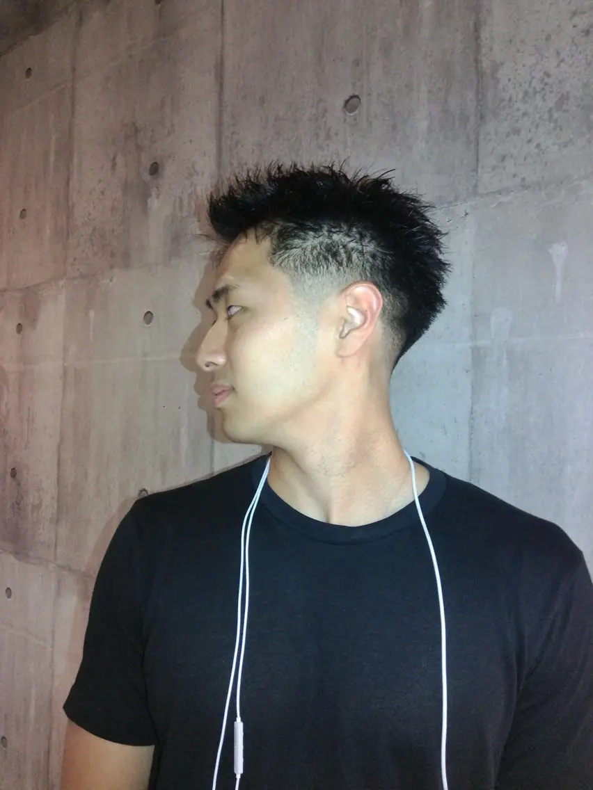 メンズ カット 窪田 力也のヘアスタイル
