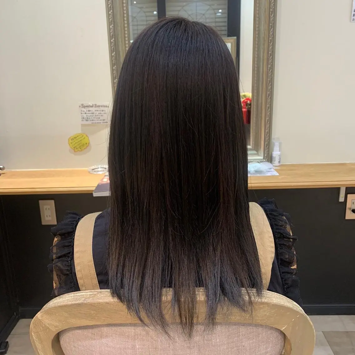 ロング カラー ブルーカラー ブルージュ オレンジ 艶髪レイヤー上田 紗也🇰🇷💗のヘアスタイル