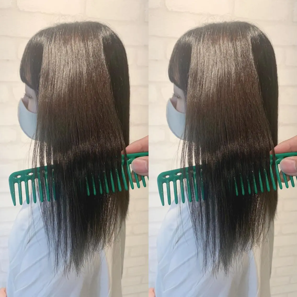 ロング 髪質改善 髪質改善カラーのヘアスタイル