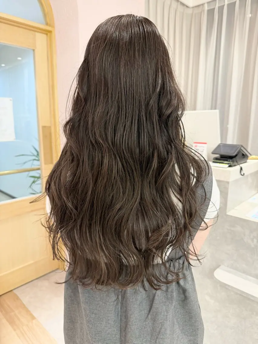 ロング カラー ヘアカラー merc.☘️平岩 那月のヘアスタイル