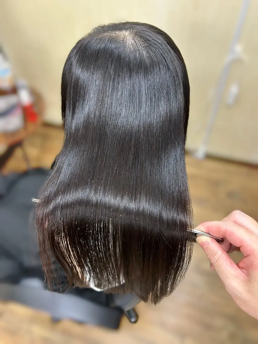 ロング みやたゆうき 髪質改善講師のヘアスタイル