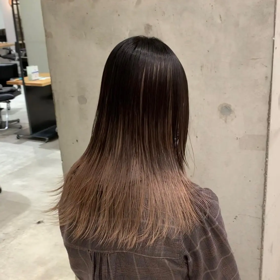 ミディアム カラー れい🫧 ハイトーン特化のヘアスタイル