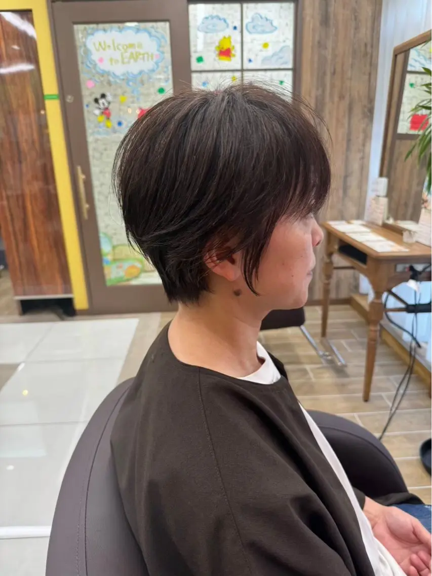 ショート Earth.加來祥依 ✂︎大分のヘアスタイル