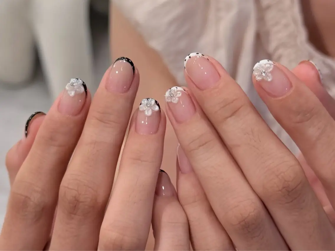 ネイル ハンドネイル Nana🎀 研修ネイルのネイルデザイン