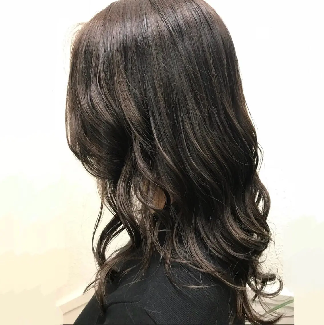 セミロング カラー カット ヘアカラー トリートメント 韓国　縮毛矯正 髪質改善　木村のヘアスタイル