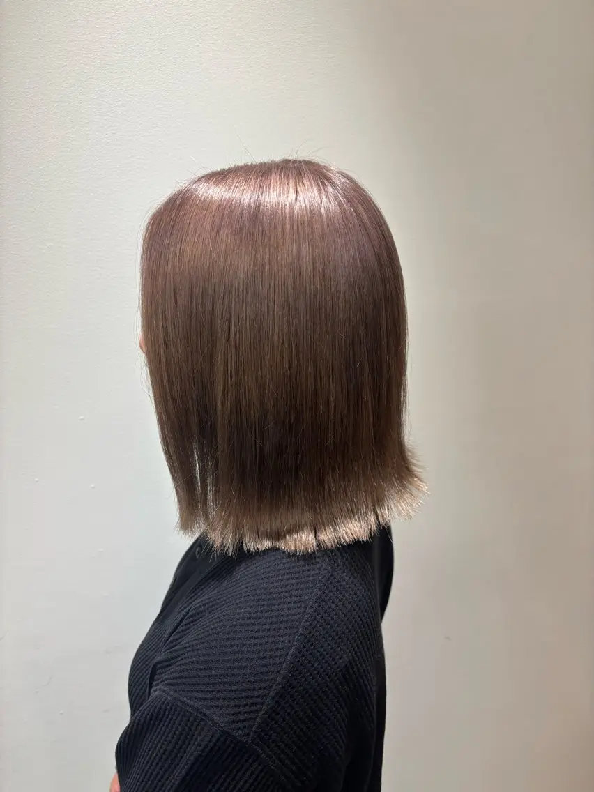ミディアム ヘアカラー トリートメント ミズノ アイ 🪅のヘアスタイル