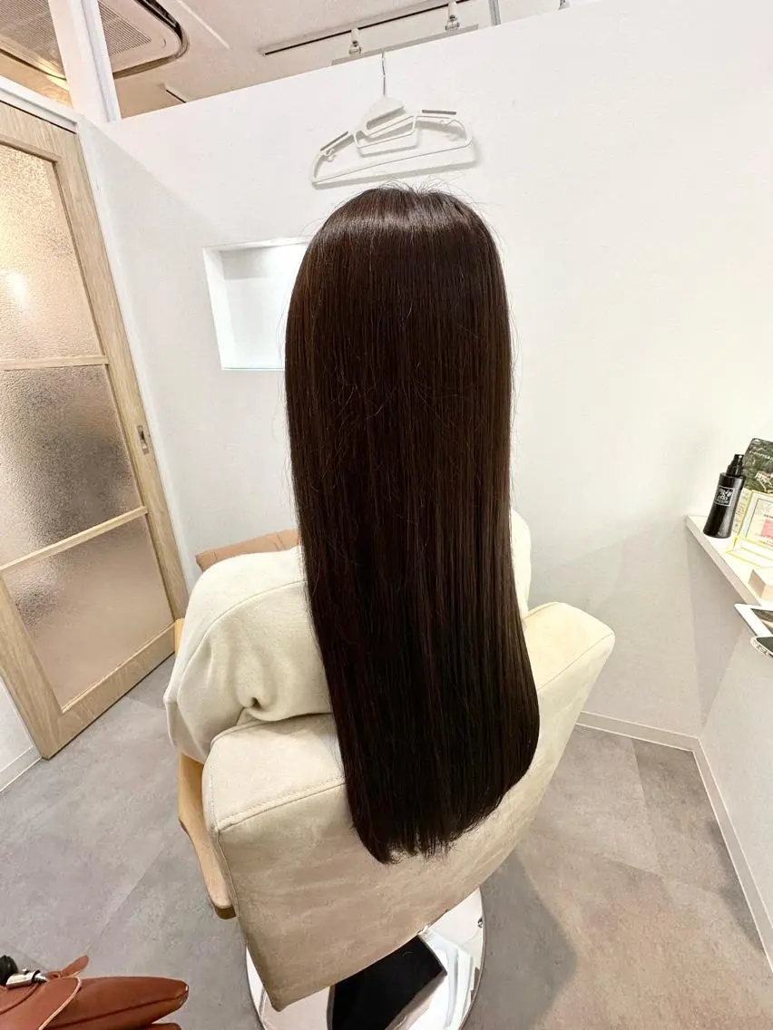 カット艶髪カラー☆18ステップオッジィオットトリートメントの写真