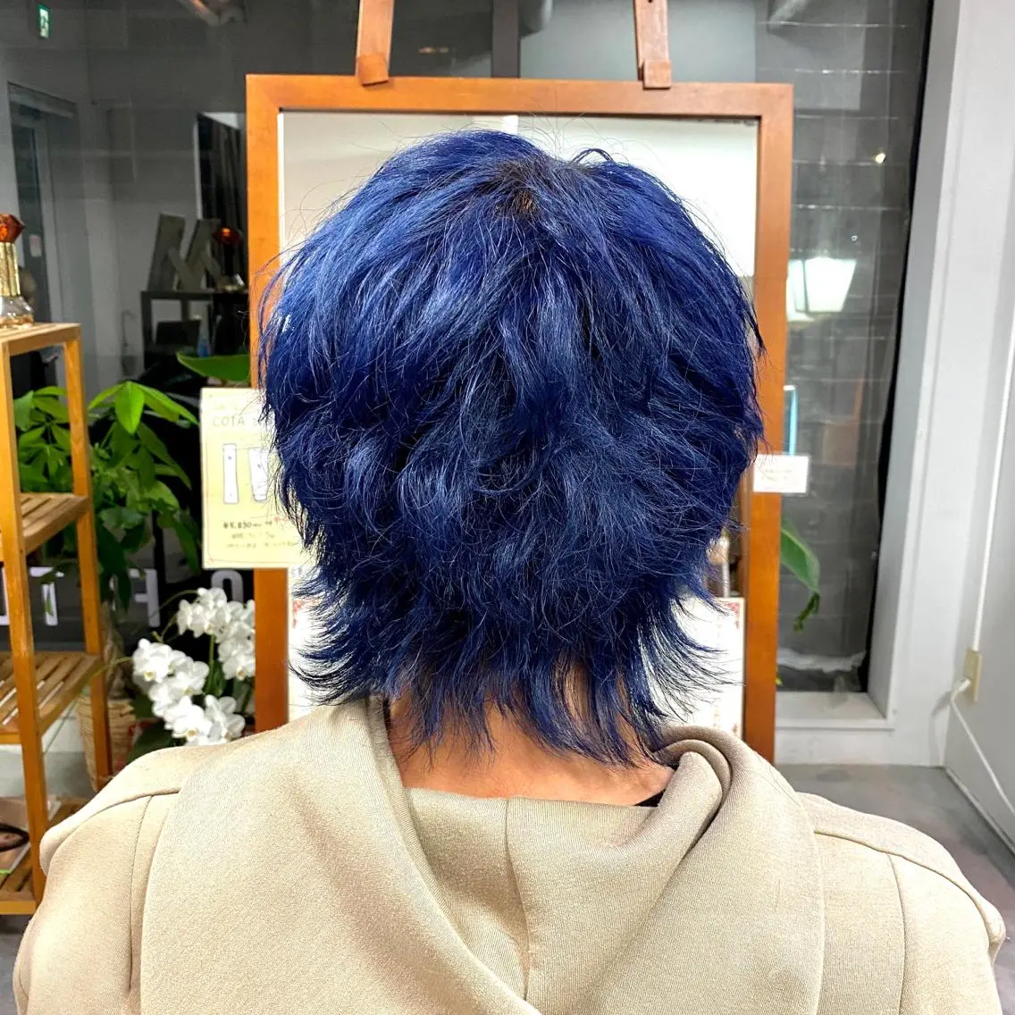 ケアブリーチ＋カラー＋COTAトリートメントの写真