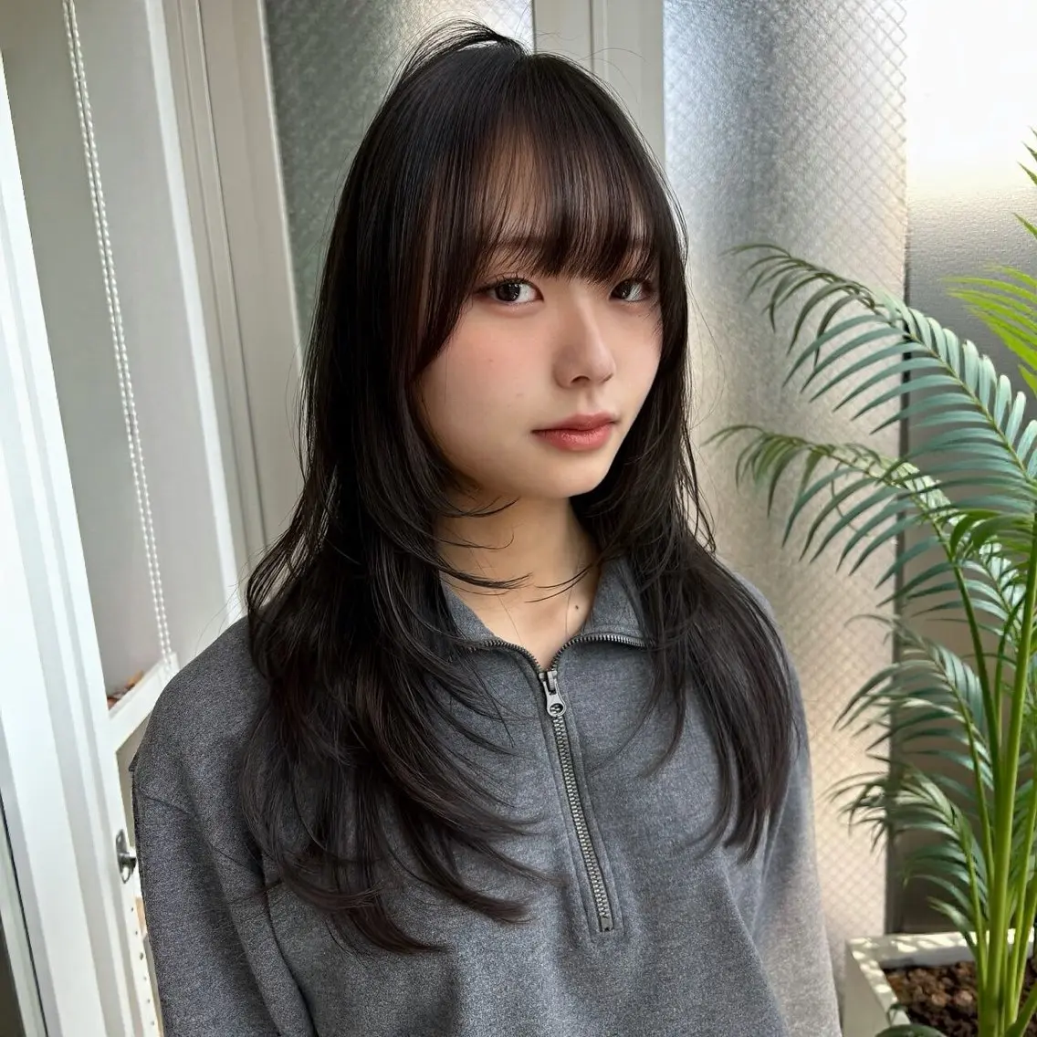 ロング カット ヘアカラー トリートメント ヘッドスパ ヘアセット 🫧似合わせ×透明感 ケアカラー清野🫧のヘアスタイル