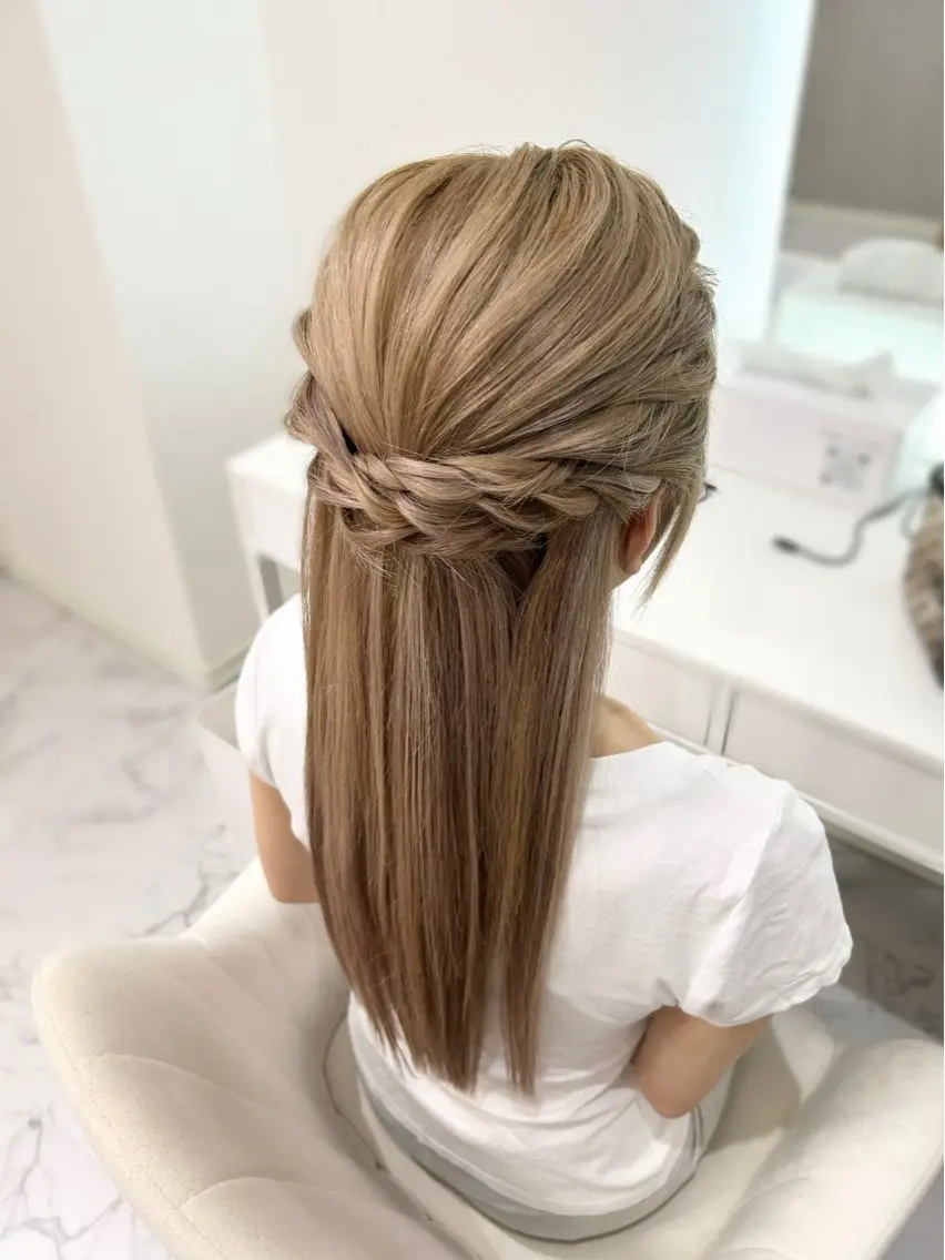 ロング ヘアアレンジ ヘアセット専門店 Rのヘアスタイル