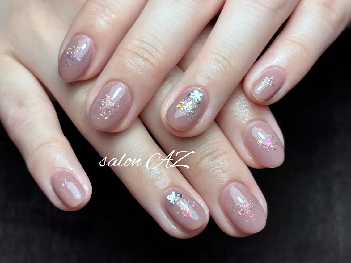 ネイル アートネイル フットネイル フレンチネイル マグネットネイル 持ち込み ハンドネイル salon AZのネイルデザイン