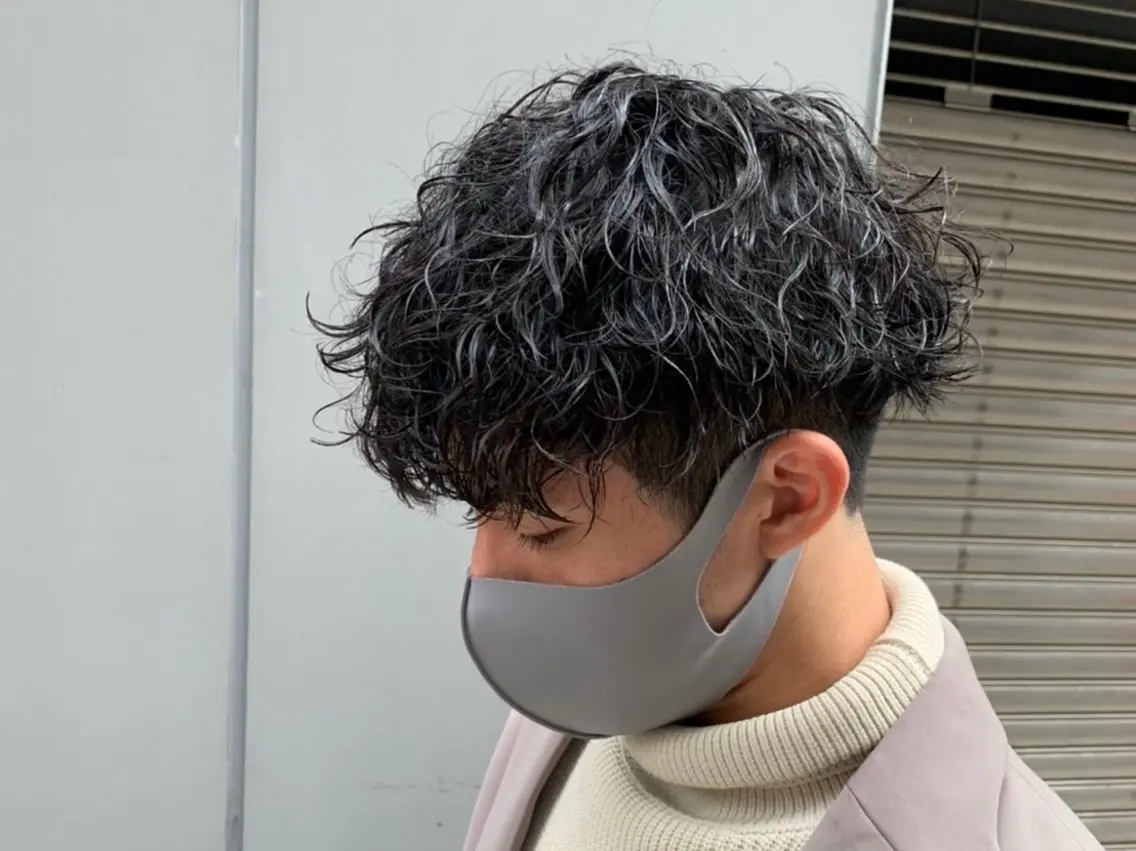 パーマ メンズ カット パーマ パーマ支持率No.1 ❤️🔥安成弾のヘアスタイル