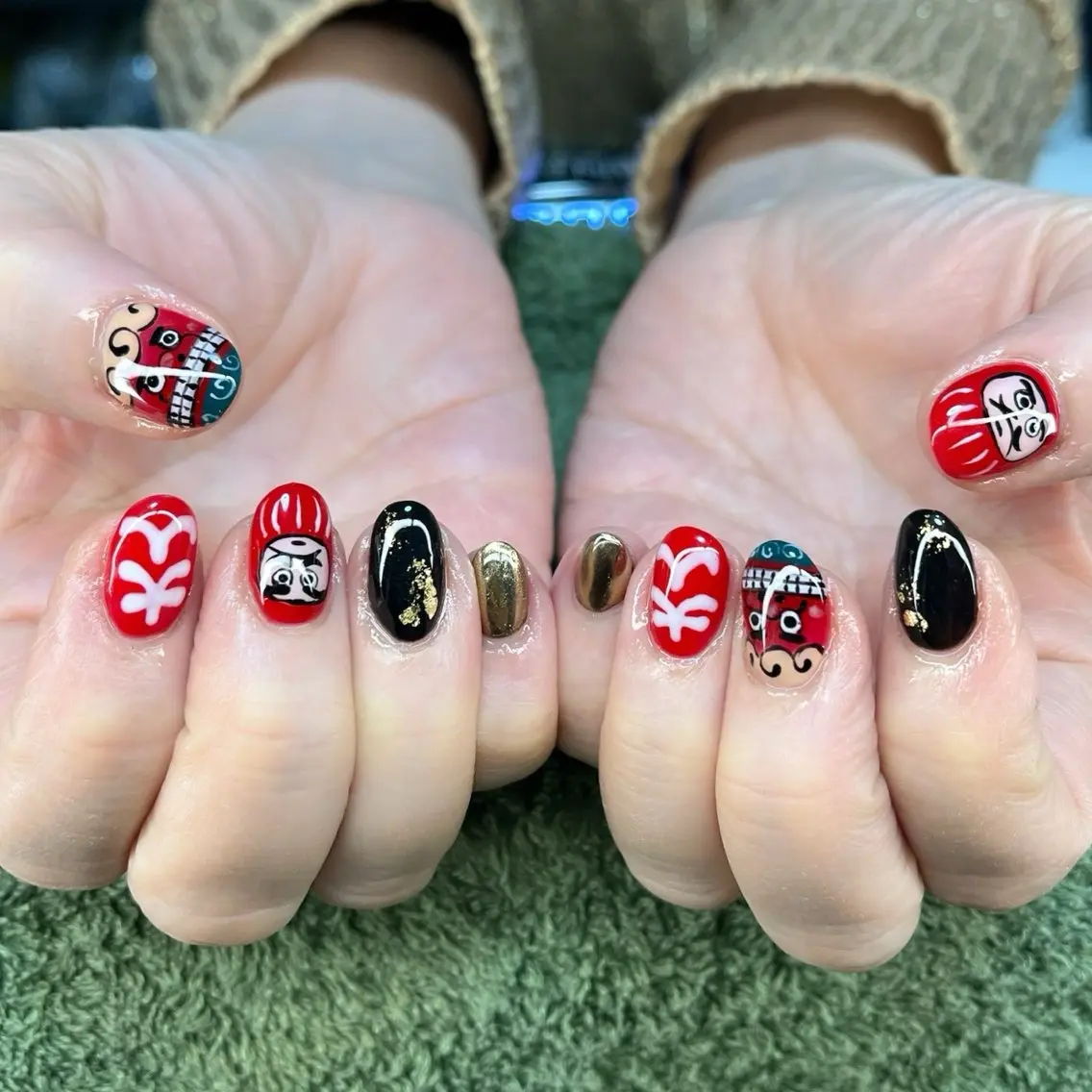 ネイル ハンドネイル フットネイル MHR nailのネイルデザイン
