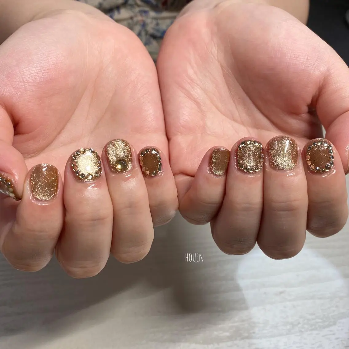 ネイル マグネットネイル I pinknail 韓国風·持ち込み専門のネイルデザイン