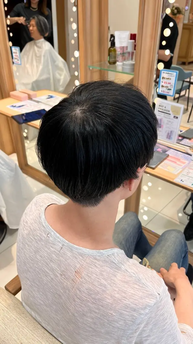 メンズカット+シャンプーの写真