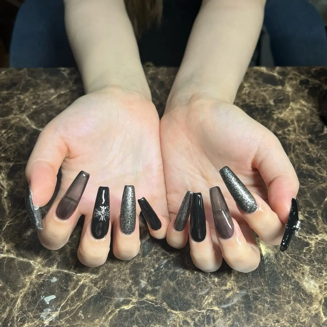 ネイル ハンドネイル IROHA nail Ami🐊🎀のネイルデザイン